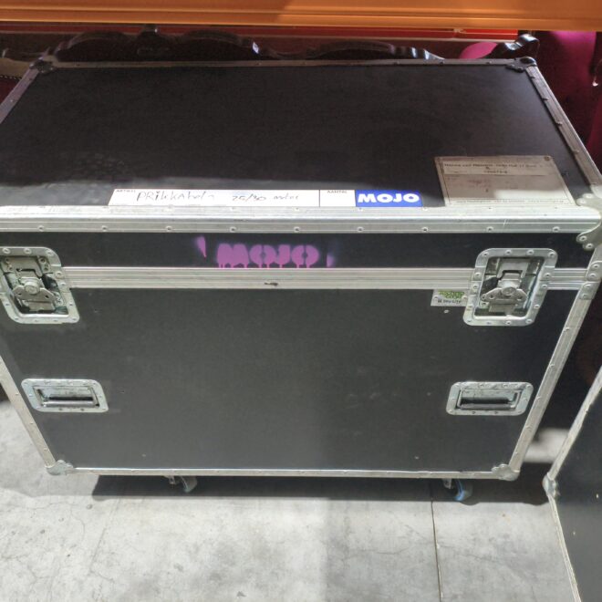 Flightcase Prikkabels